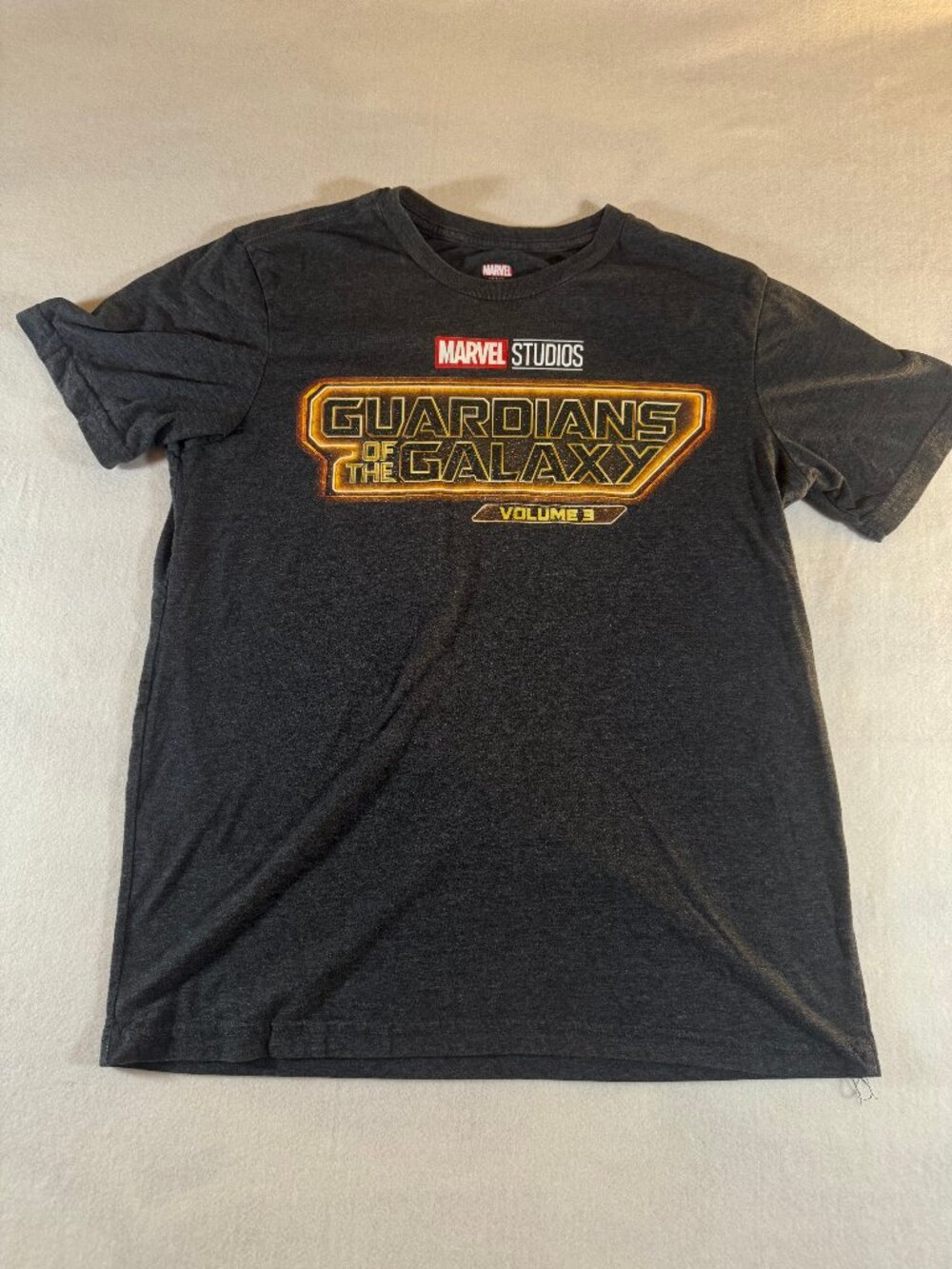 Marvel Guardians of the Galaxy Vol 3 Men's S Graphic T-Shirt Heather Gray